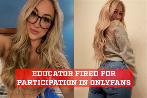 onlyfans teacher fired nude